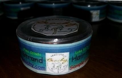 Close up of Grand Strand Hair Paste Sample